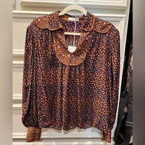 Ulla Johnson Aninda blouse, size 8